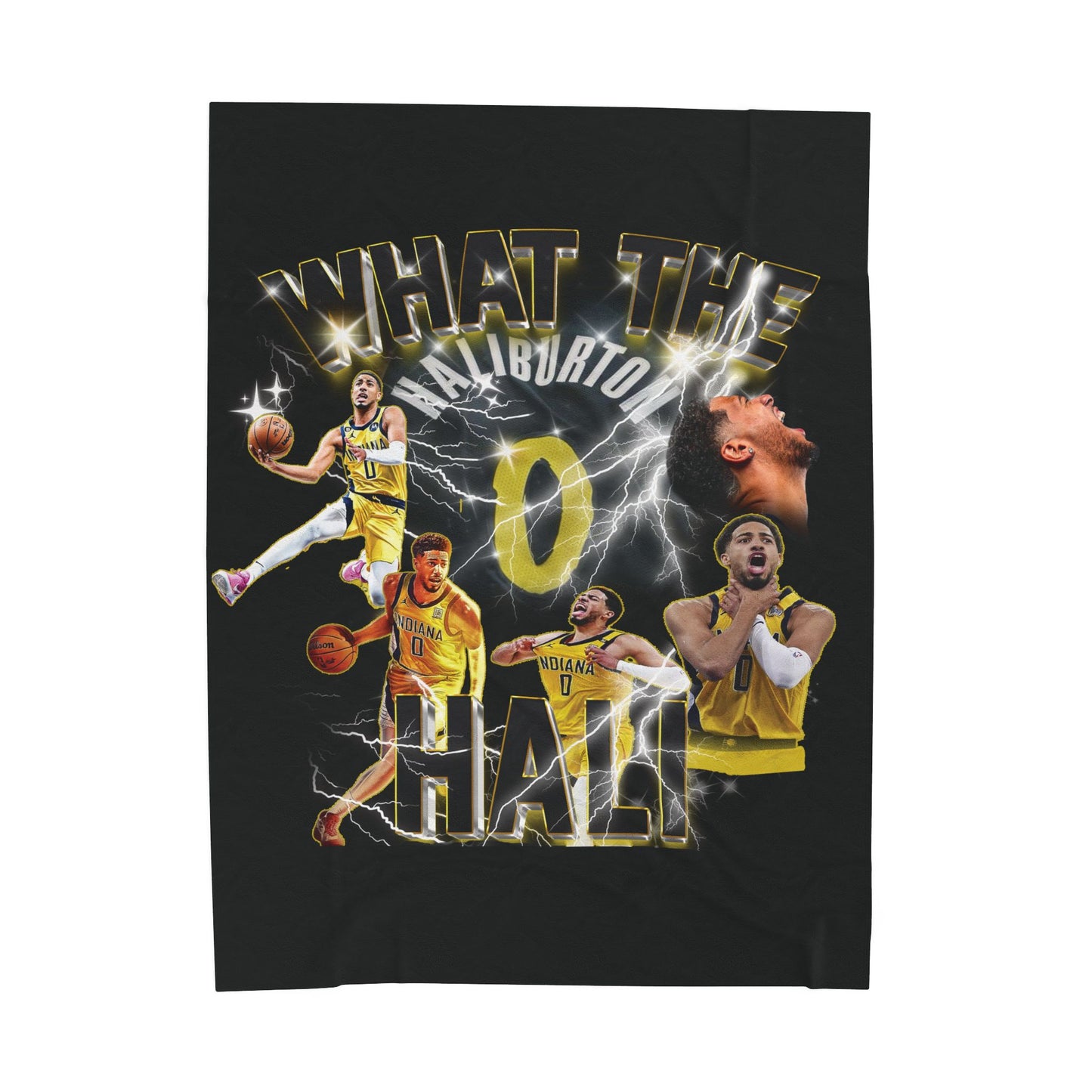 Sports Fan Velveteen Plush Blanket | Gift for Basketball Lovers, Cozy Throw, Unique Home Decor, Sports Gifts, Game Day Essentials