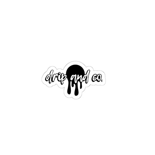 Drip and Co. Kiss-Cut Stickers for Laptops, Water Bottles, Phone Cases, Gift Wrapping, Creative Arts