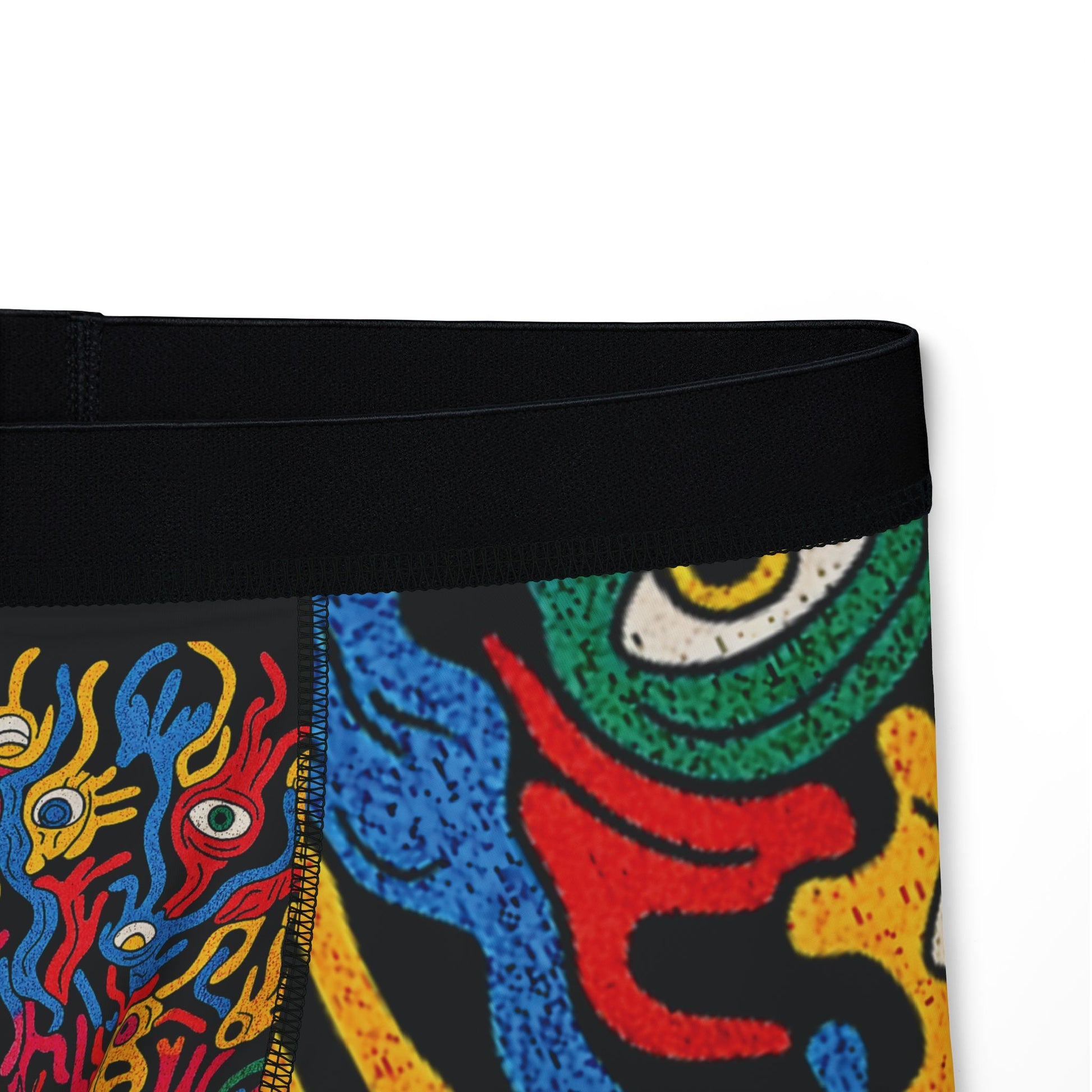 Vivid Artistic Men's Boxers | Colorful AOP Underwear, Trendy Sleepwear, Unique Gift, Festival Loungewear, Art-Inspired Fashion