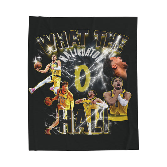 Sports Fan Velveteen Plush Blanket | Gift for Basketball Lovers, Cozy Throw, Unique Home Decor, Sports Gifts, Game Day Essentials