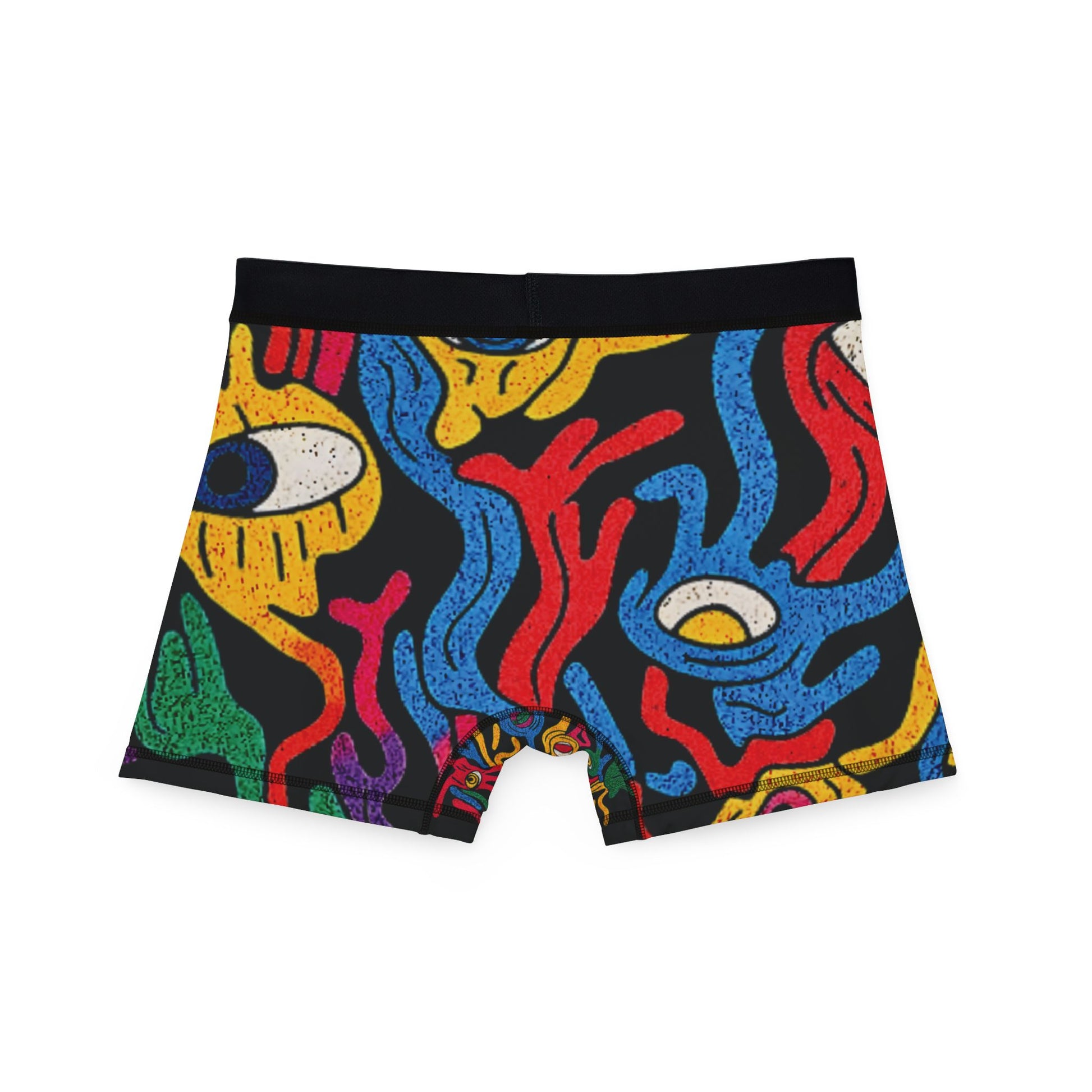 Vivid Artistic Men's Boxers | Colorful AOP Underwear, Trendy Sleepwear, Unique Gift, Festival Loungewear, Art-Inspired Fashion