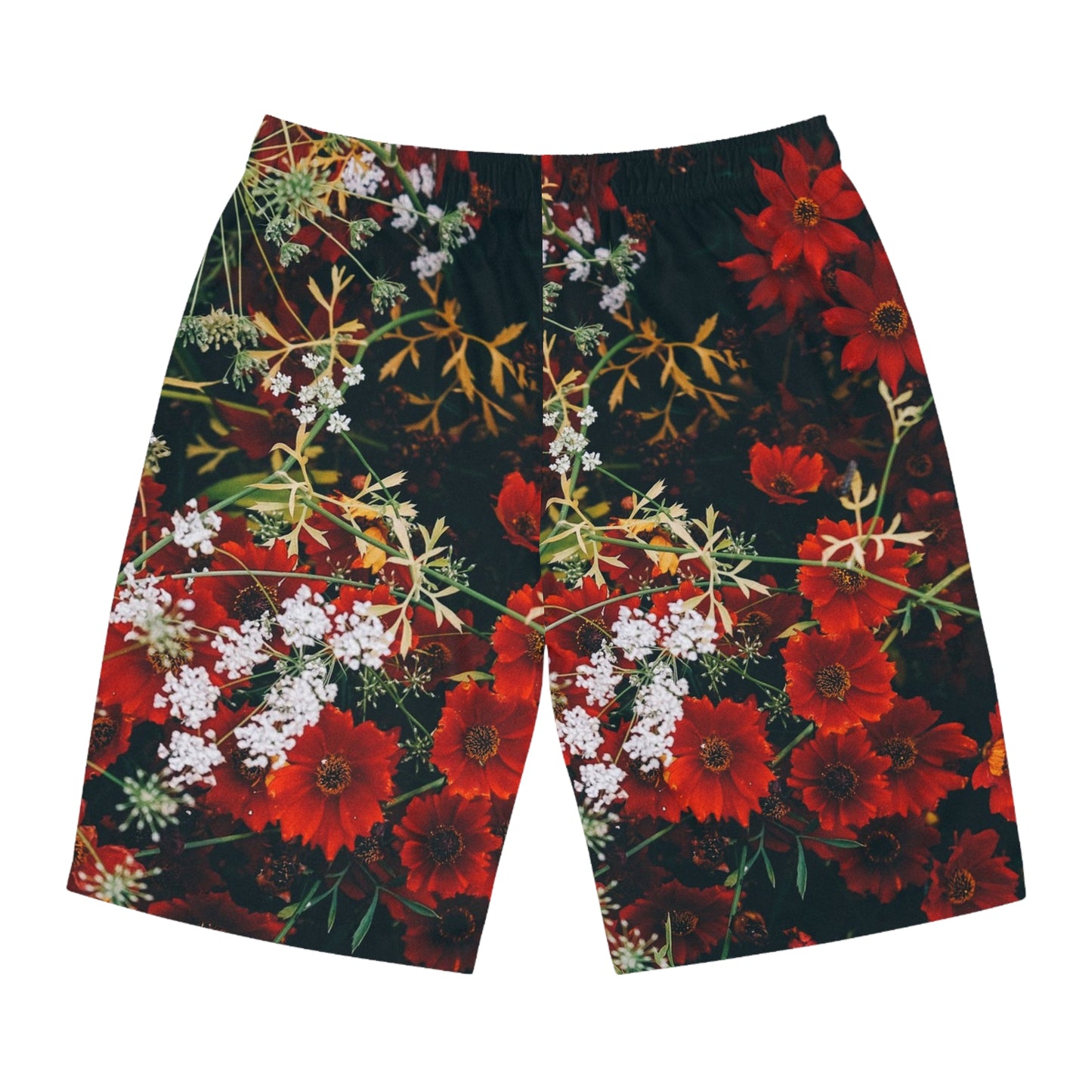 All over print Flower Men's Board Shorts (AOP)