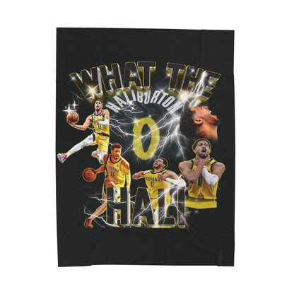 Sports Fan Velveteen Plush Blanket | Gift for Basketball Lovers, Cozy Throw, Unique Home Decor, Sports Gifts, Game Day Essentials