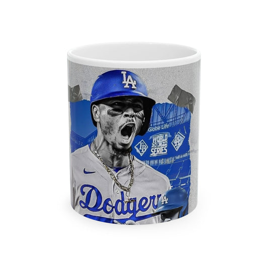 Blue Dodgers Ceramic Mug - Perfect for Fans, Gifts, Collectibles, Coffee Lovers, Dodgers Merchandise