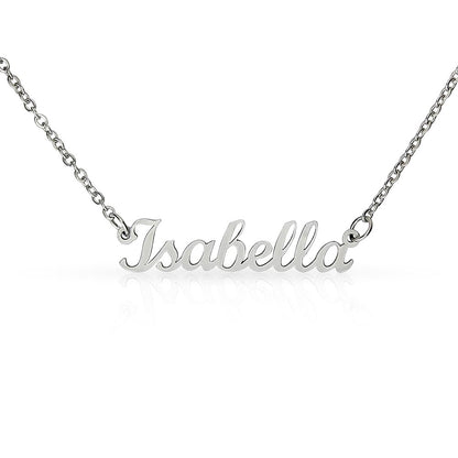 custom name necklace